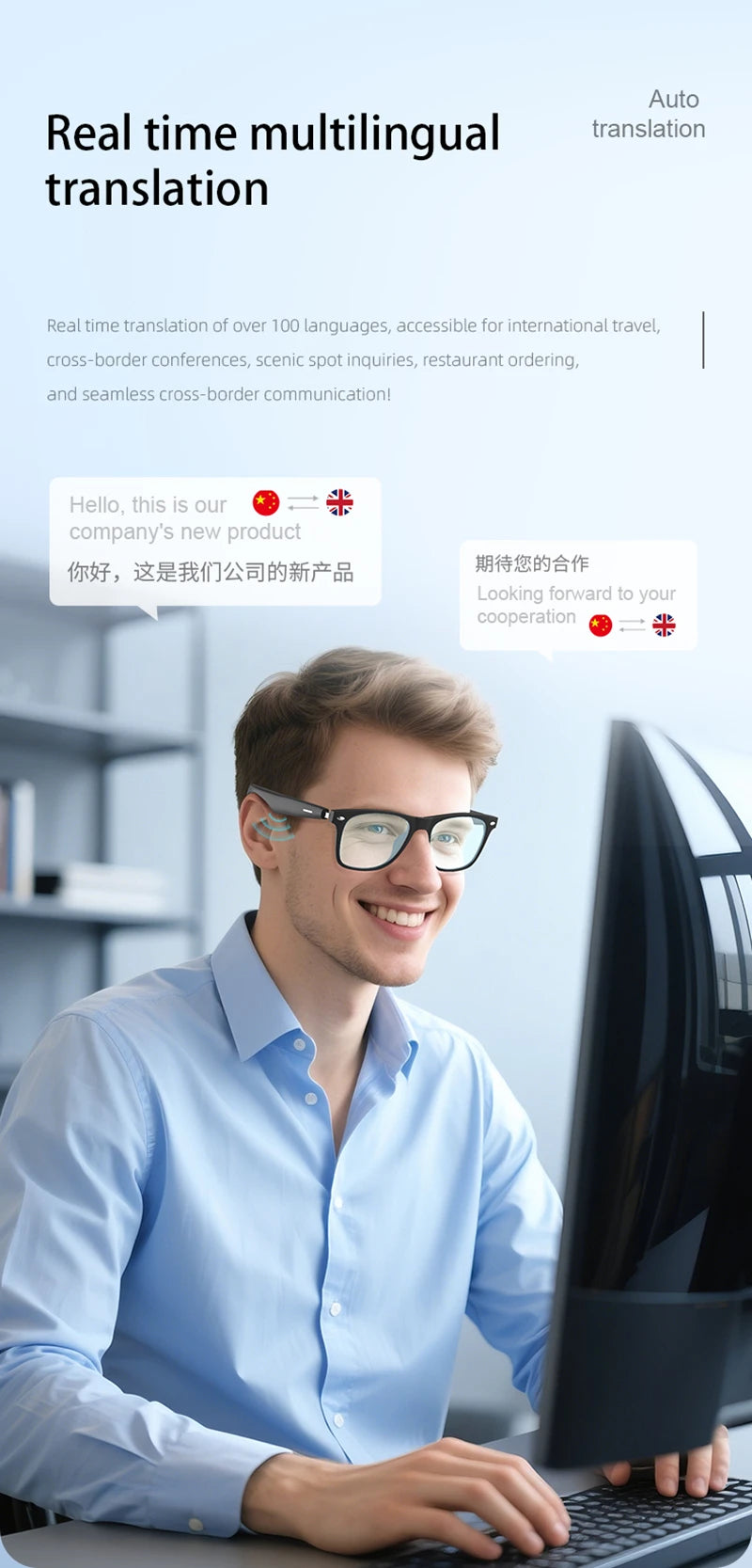 TheSpectraX™ Smart Glasses